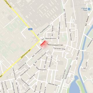 Призматрон, Призма A у Рівному, 6х3м  м. Рівне, вул. Соборна, перехрестя з вул.Пересопницькою - 112707 схема