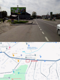 Билборд B в Горохове, 2,9х5,80  вул.Луцька, 26  (навпроти АЗС WOG) фото 1