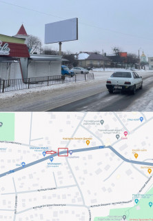 Білборд, Бігборд (Борд)  B у Горохові, 3х6  вул.Шевченка, 47 Фото 1