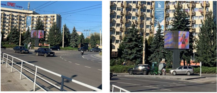 Видеоборд A в Черновцах Вул. Героїв Майдану 184 - 663877 фото 1
