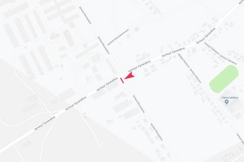 Билборд B в Николаевке Дорога Р-61, Батурин-Конотоп-Суми 126 км+400 вправо схема