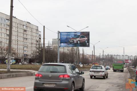 Билборд B в Запорожье Тракторостроителей пр-т, 128, в центр фото 1