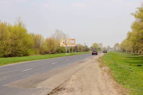 Билборд B в Семеновке, 3х6  вул.Вишнева, АЗС, виїзд із міста у бік Хорола фото 1