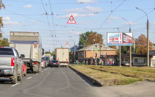 Білборд, Бігборд (Борд)  A у Харкові, 3х6  Байрона (Героїв Сталінграда) пр-т, 12, з центру Фото 1