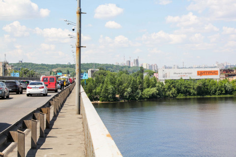 Брендмауер, Брандмауер, Брандмауэр A у Києві Будіндустрії вул., 21, (Південний міст, напрямок в центр) Фото 1