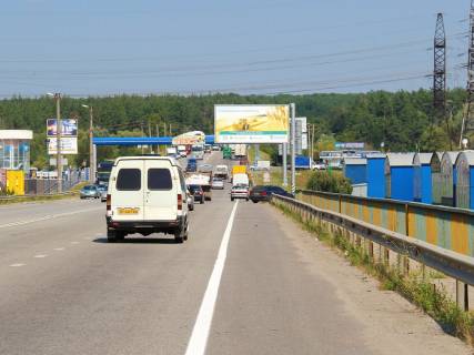 Білборд, Бігборд (Борд)  A у Харкові, 3х6  Окружна дорога (3)_авторинок Лоск, з міста Фото 1