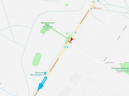 Сiтiлайт A у Запоріжжі Белгородское шоссе - Рудика ул. (2) (остановка "Мемориал Славы") схема