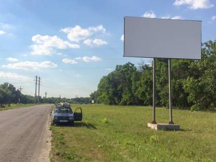 Білборд, Бігборд (Борд)  A у Білокуракине, 3х6  в'їзд в місто Фото 1
