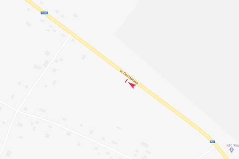 Билборд  в Петриковке Въезд с Днепра схема