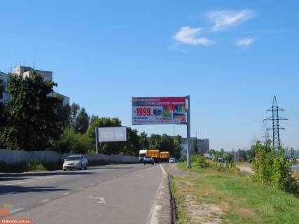 Билборд A в Запорожье Архитекторов ул., 22, в город фото 1