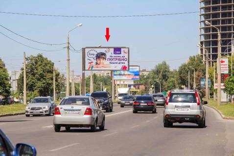 Билборд B в Харькове, 3х6  Клочківська вул., 117 (2), з центру   ( VIP ) фото 1