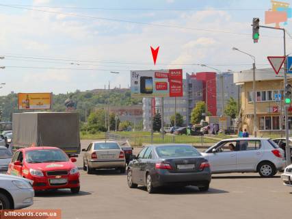 Билборд A в Запорожье Шевченко ул. - Моисеевская ул. (СМ Рост), в центр фото 1