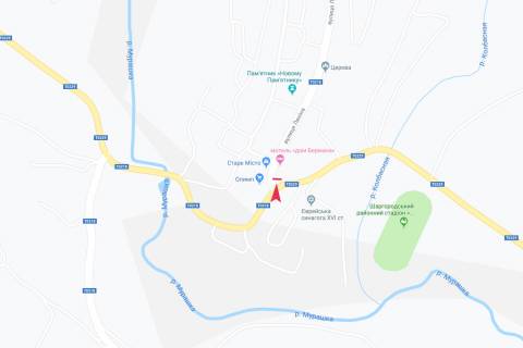 Білборд, Бігборд (Борд)  A у Шаргороді, 3х6  вул Леніна схема