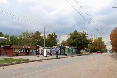 Білборд, Бігборд (Борд)  B у Харкові, 1,24х1,84  Валентинівська вул., 44б Фото 1
