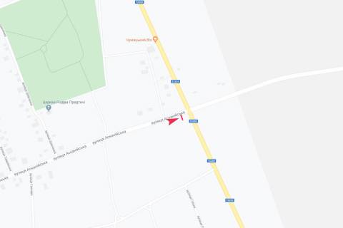 Билборд A в Днепр (Днепропетровск), 3х6  вул Асканійська схема