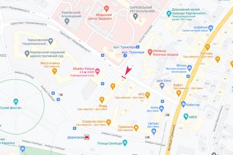 Билборд A в Харькове схема