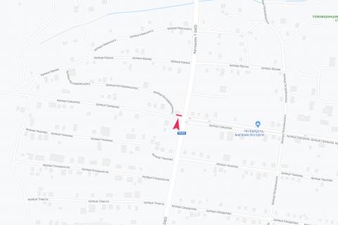 Билборд B в Нововоронцовке, 3х6  вул Суворова схема