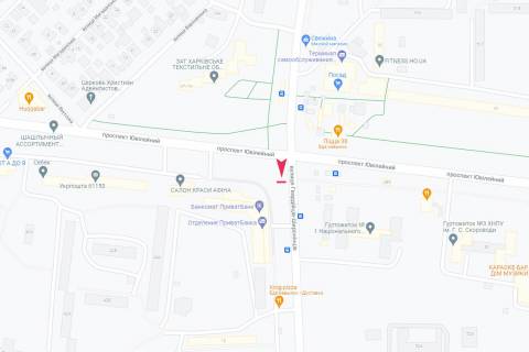 Билборд A в Харькове, 3х6  Гвардійців-Широнінців вул., 15/46 схема