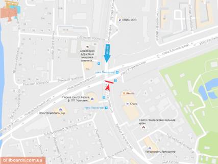 Скролер, Скрол A у Запоріжжі Клочковская ул., 104-А, из центра - 165732 схема