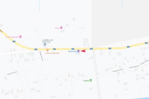 Білборд, Бігборд (Борд)  B у Солотвино, 3х6  вул Гагаріна схема