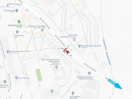 Призма B в Харькове, 3х6  Ахсарова вул., 18, з центру - 471315 схема