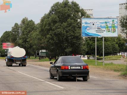 Билборд A в Запорожье Грицевца ул. ,29-А ,в центр фото 1