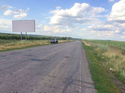 Билборд B в Троицком, 3х6  автопуть Р-66, АЗС, выезд из города фото 1