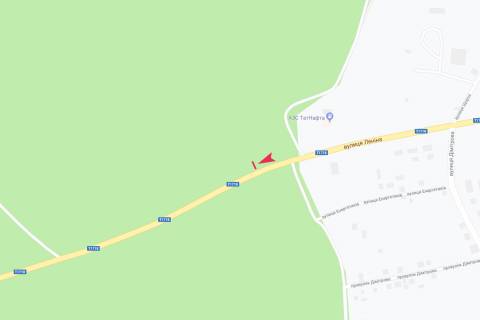 Билборд A в Диканьке, 3х6  Бузковий Гай (виїзд із міста у бік Полтави) схема