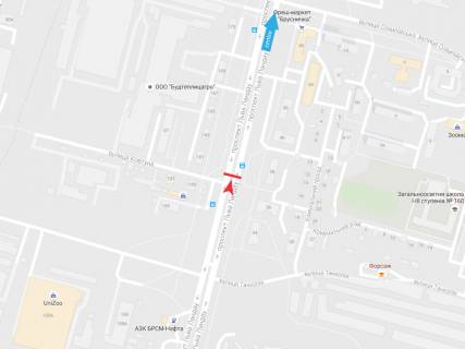 Призма A в Харькове, 3х6  Льва Ландау пр-т, 38, в центр - 472049 схема