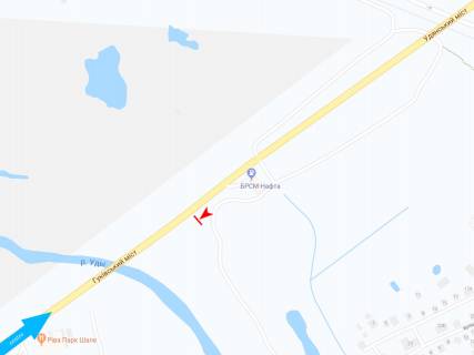 Билборд B в Днепр (Днепропетровск), 3х6  Полтавський шлях вул. - Гуківський міст, з центру схема