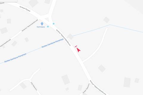 Билборд A в Хорошево, 3х6  вул.Червоноармійська,3 схема