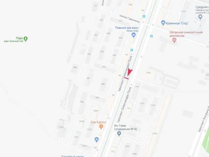 Билборд A в Днепр (Днепропетровск), 3x6  - схема