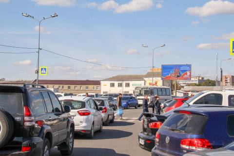 Билборд B в Харькове, 3х6  Пискунівська вул., 11, з центру фото 1