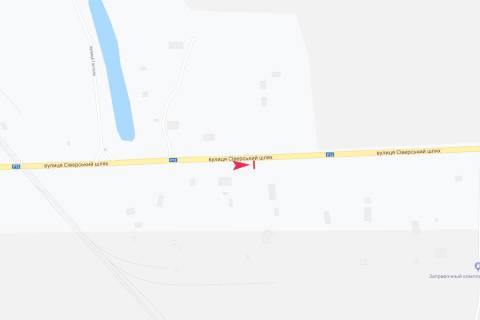 Билборд A в Мені, 3х6  вул Шевченка схема