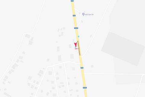 Билборд A в Васищеве, 3х6  виїзд із міста у бік Харкова, поворот на хімпром схема