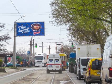 Билборд B в Харькове, 3х6  Гольдбергівська вул., 13, з центру фото 1