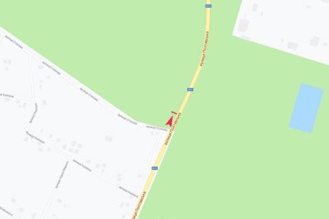 Билборд B в Диканьке, 3х6  вул.Незалежності АЗС ТАТ Нафта, в'їзд у місто з боку п.Балясне схема