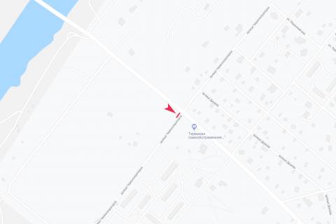 Билборд A в Брилевке вул Червонопрапорна схема