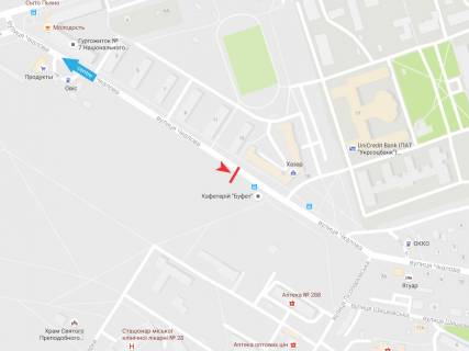 Призма A в Харькове, 3х6  Вадима Манька (Чкалова) вул., 15, з центру - 471967 схема