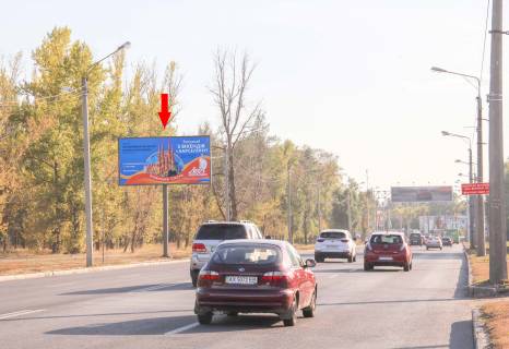 Билборд B в Харькове, 3х6  Шевченка вул. (навпроти будинку № 327), в центр фото 1