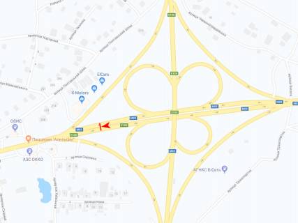 Билборд B в Песочине, 3х6  Полтавський шлях вул. (3), з центру схема