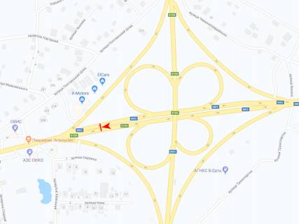 Билборд B в Харькове, 3х6  Полтавський шлях вул. (3), з центру схема