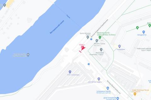 Призма A в Днепр (Днепропетровск), 3х6  Валентинівська вул. - Барабашова вул. - 416788 схема