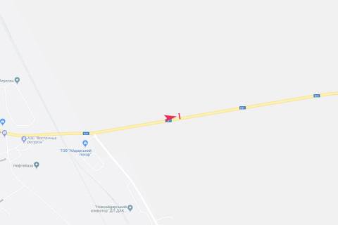 Билборд B в Новоайдаре, 3х6  трасса М-21, вьезд в город со стороны Счастья схема