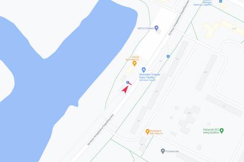Ситилайт B в Харькове, 1,24х1,84  Барабашова вул., 7-А схема