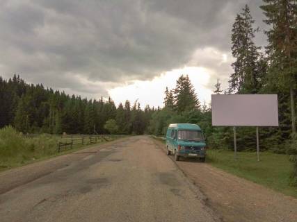 Билборд A в Ворохте, 3х6  вул Грушевського фото 1