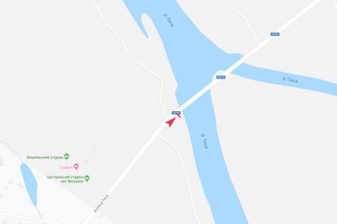 Билборд A в Буштыно, 3х6  виїзд схема