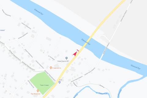 Білборд, Бігборд (Борд)   у Ладижині в'їзд в місто схема