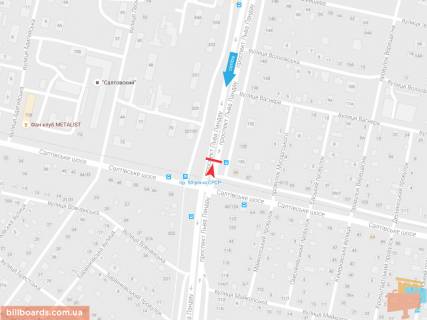 Призматрон, Призма A у Запоріжжі Льва Ландау пр-т, 126 + Салтовское шоссе, в центр - 54620 схема