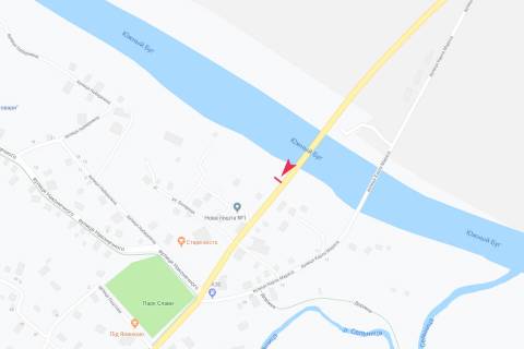 Билборд A в Ладыжине, 3х6  в'їзд у місто схема